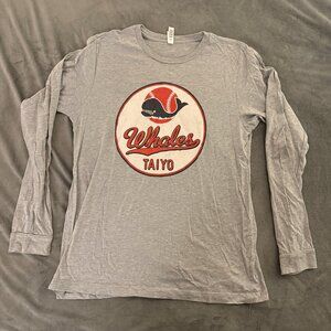 TAIYO Whales Long Sleeve Graphic Tee